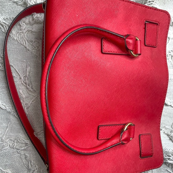 Michael kors red hand bag - Picture 3 of 5